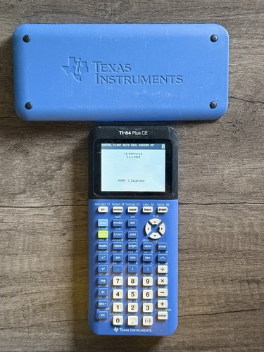 Blue texas instruments - texas,